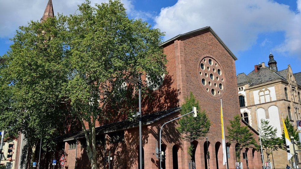 Die Glasfenster der Kirche St. Ludwig Pfarrei Ludwigshafen Hll